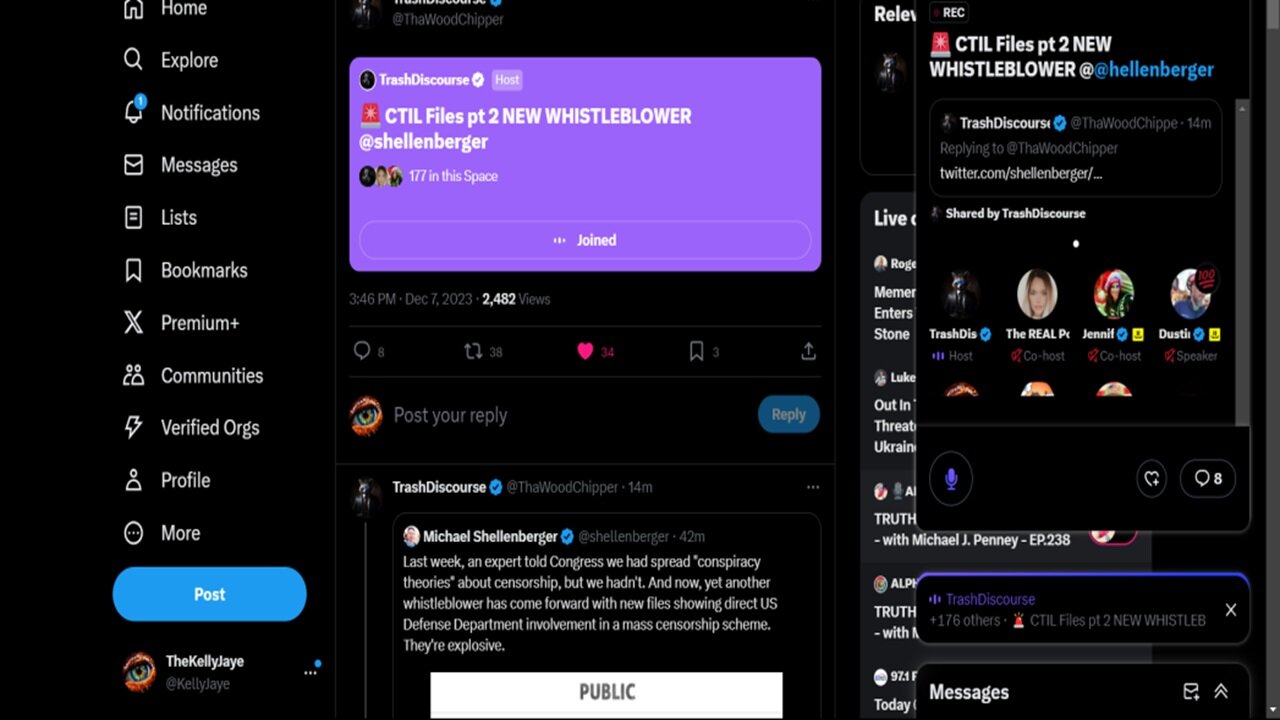 🚨 CTIL Files pt 2 NEW WHISTLEBLOWER @shellenberger