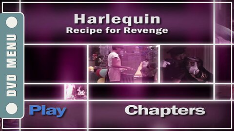 Recipe for Revenge - DVD Menu