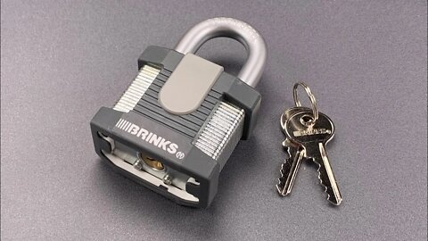 [970] I Made a Mistake: This Brinks Padlock is Worse Than I Thought