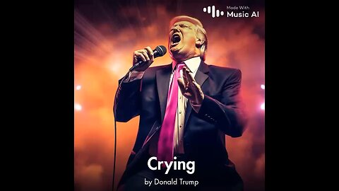 Crying by Donald Trump