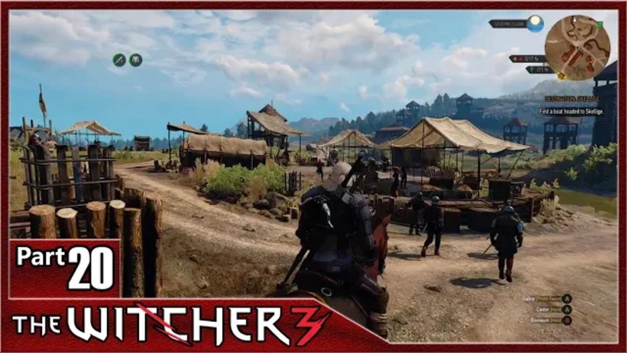 The Witcher 3, Part 20 / The Truth in the Stars, Blood Ties, Patrol Gone Missing