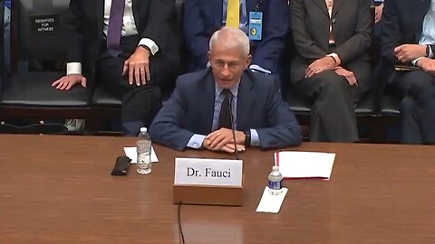 Fauci Claims He's Been Very Clear On COVID Lab Leak Theory