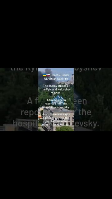 🇺🇦🇷🇺 Ukrainian Militants Have Shelled Residential Areas & A Market In Donetsk Today 6/13/22 Pt.1