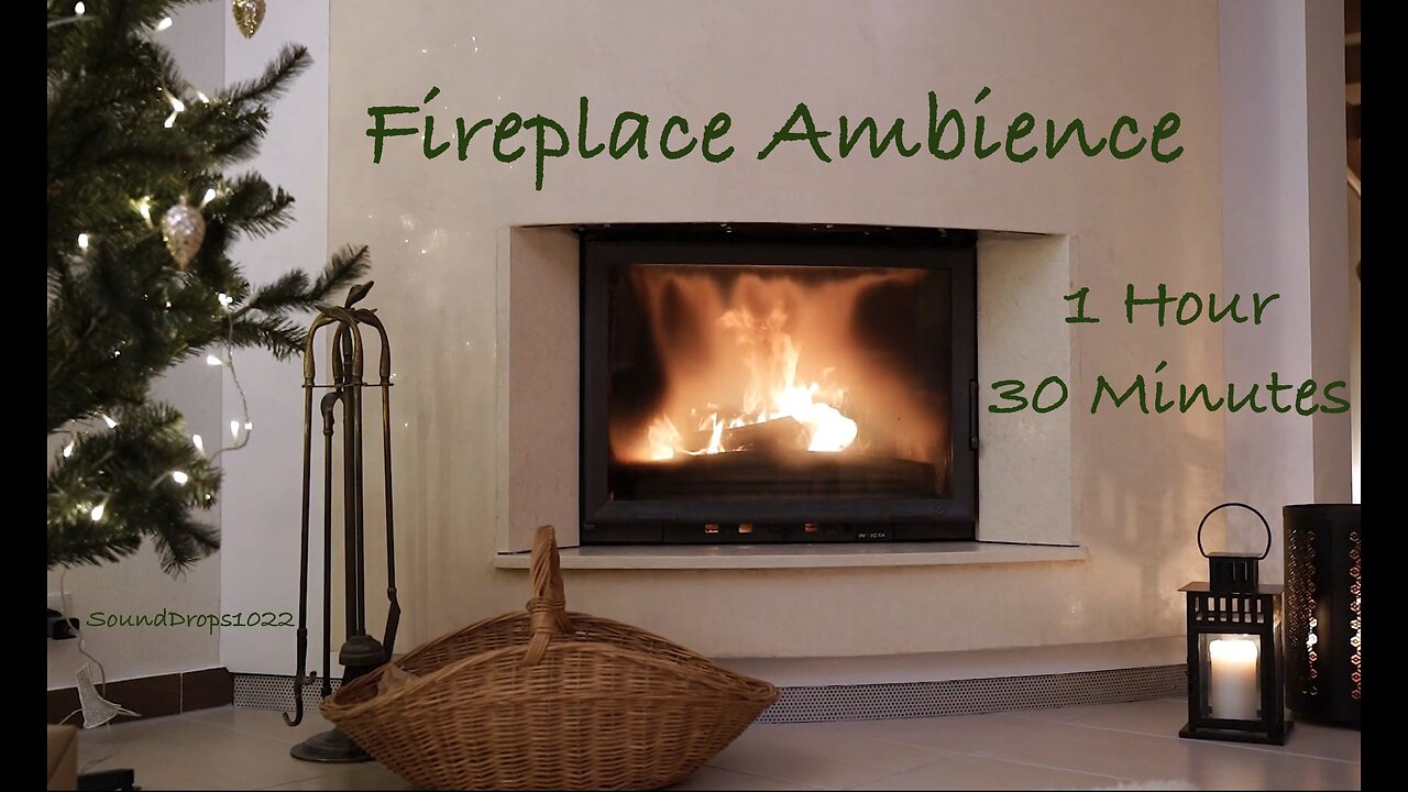 1 Hour 30 Minutes Yuletide Melodies by the Fire