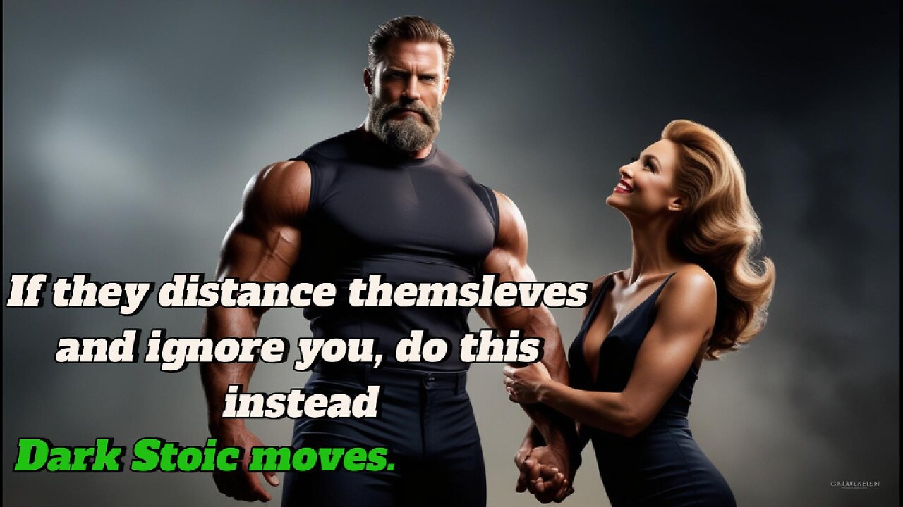 If They Distance Themselves and Ignore You, Take These 7 Steps (Dark Stoic Moves)"