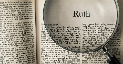 CGCF 05/26/2024 10am Sunday (Verse by Verse Study) : Ruth Recap