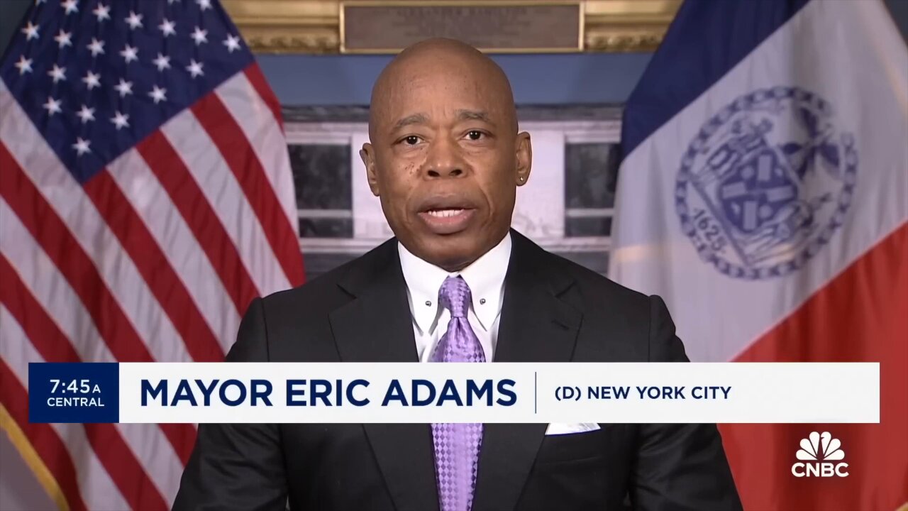 The 'Pre-Paid' Way: New York City Mayor Eric Adams Calls Credit Cards For Illegals A 'Real Win'