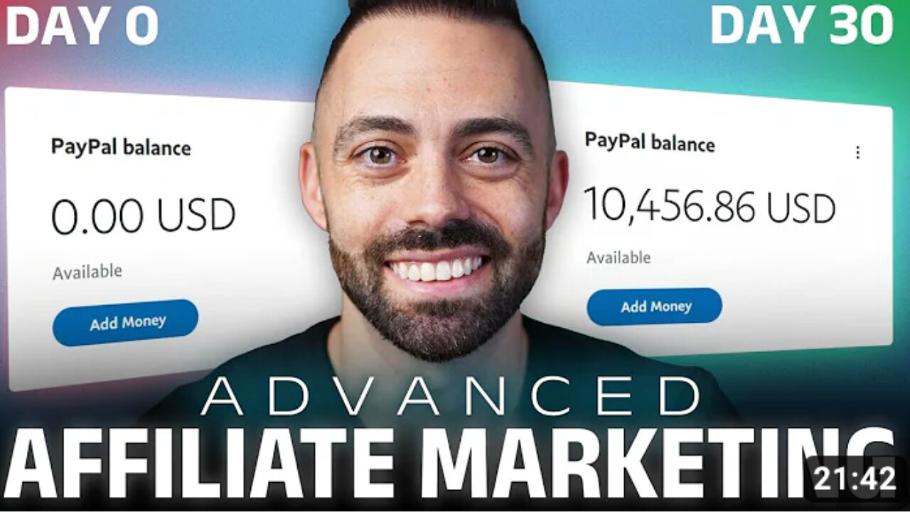 Affiliate Marketing ADVANCED Course: ZERO to $10k a Month in 2023