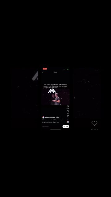 Your WiFi can turn into a camera. Keep it off at night! #truthbombs