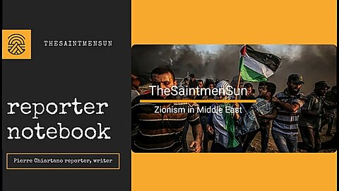 Zionism and anglosphere in middle east - TheSaintmenSun n. 5 - 27\Nov\23