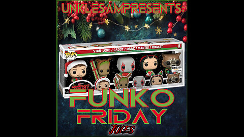 Guardians of the Galaxy Holiday Special Funko POP Friday w/Jules\PETER, GROOT, MANTIS, DRAX & ROCKET