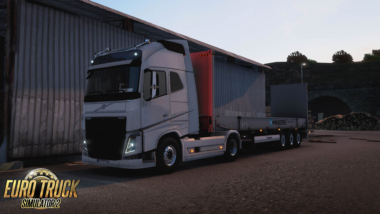 ETS2 | Volvo FH16 540 | Zürich CH to Bern CH | Flatrack Empty 5t