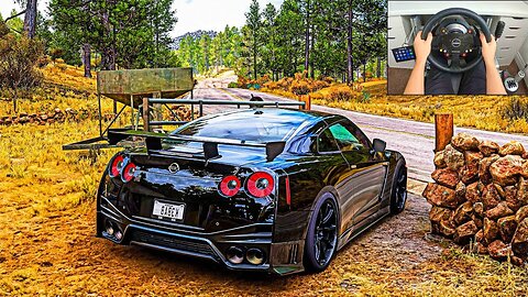 Nissan GTR R35 NISMO - Forza Horizon 5 (Steering Wheel Shifter) Gameplay