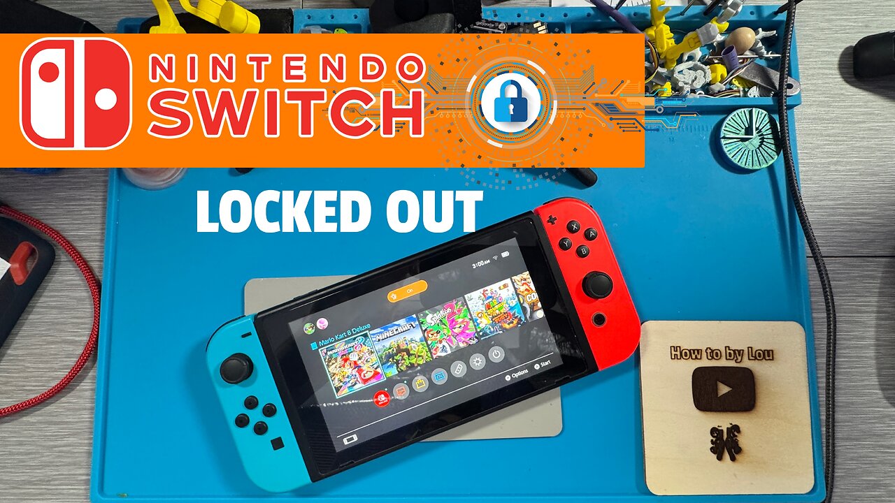 Nintendo Switch Locked out, Forgot nintendo switch password