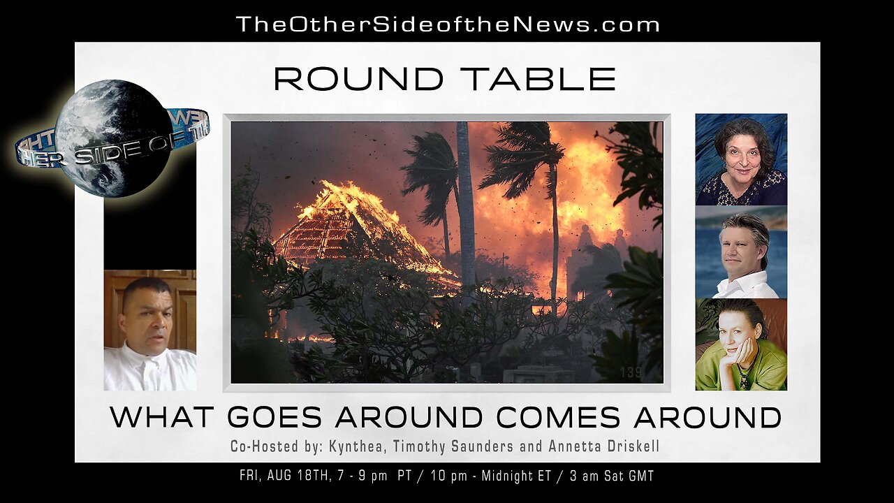 What Goes Around Comes Around - TOSN 139 - 08.19.2023 - Lahaina Fires, Bank Failures, Trump