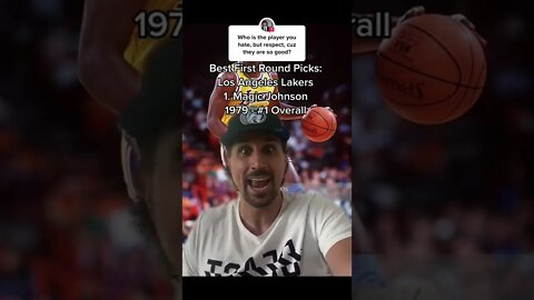 Los Angeles Lakers Greatest First Round Draft Picks #shorts