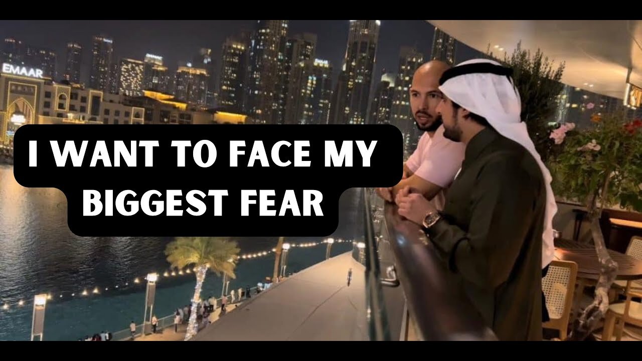 Andrew Tate CONFRONTING his biggest fear