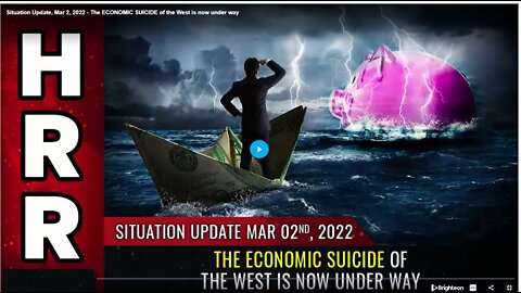 The ECONOMIC SUICIDE of the West is now under way - with Russia