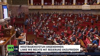 Französische Regierung gestürzt – Misstrauensvotum verloren