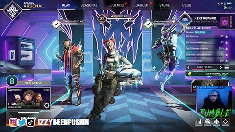 late night stream for yall ! HURRY come tapn with me ! - GOOD APEX FT JARDANI AND RICKY