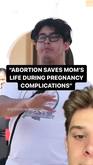 “Abortion Saves a Mothers Life” 🤦‍♂️ says college student