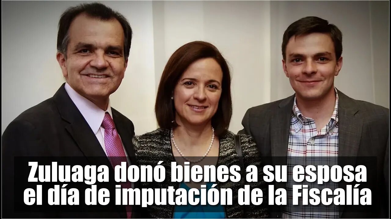 🛑Óscar Iván Zuluaga le donó bienes a su esposa el día de la imputación de la Fiscalía👇👇