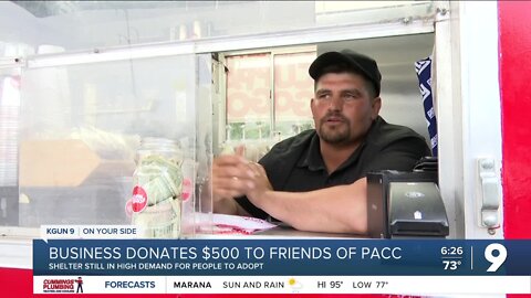 Local business raises funds for PACC