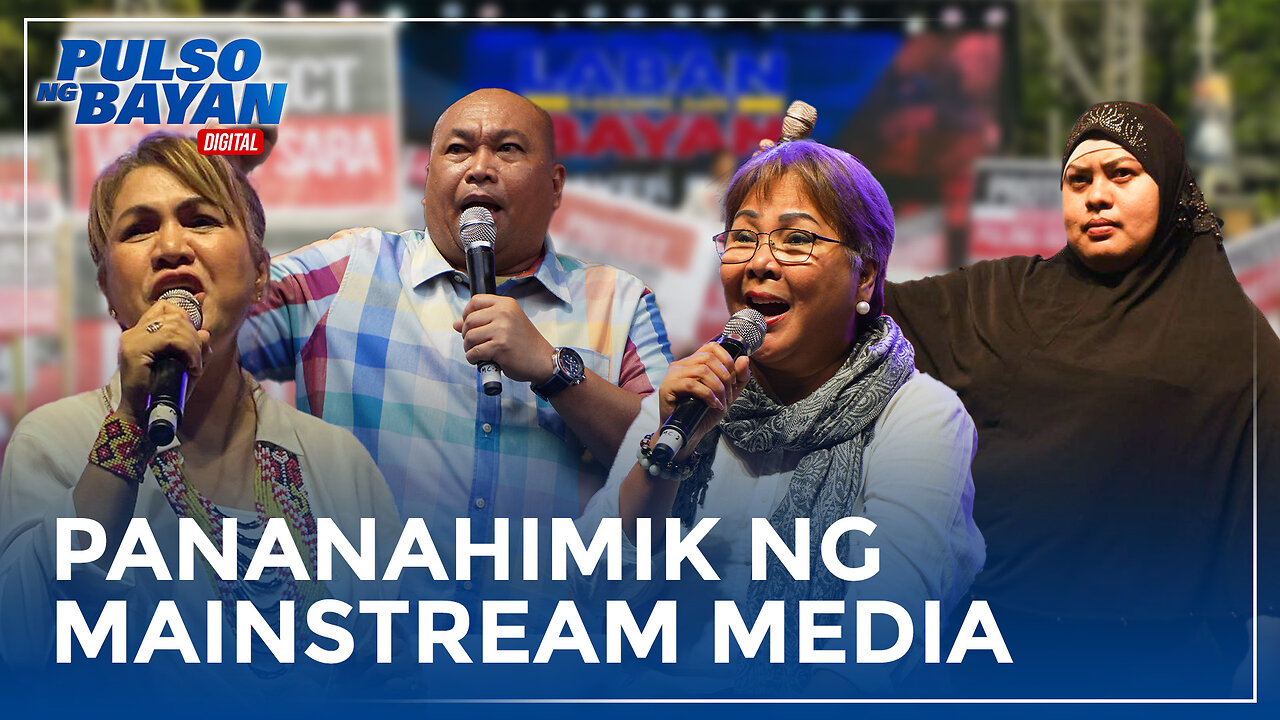 Pananahimik ng mainstream media sa mga isyu ng bansa, pinuna ng mga Pilipino