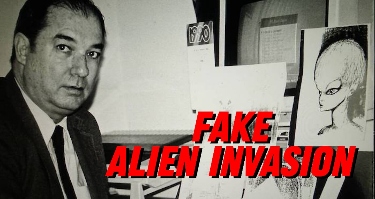 Bill Cooper Talking About the Fake Alien Invasion