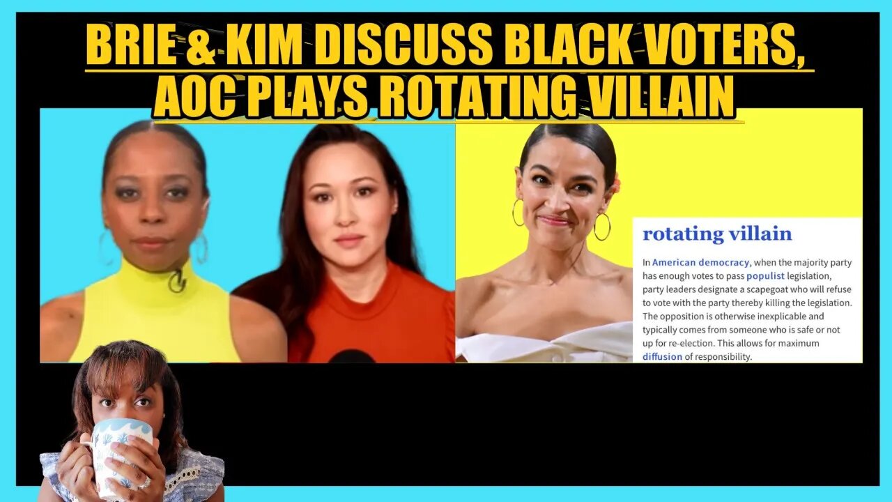 BRIAHNA JOY GRAY & KIM IVERSEN DISCUSS BLACK VOTERS, AOC PLAYS ROTATING VILLAIN