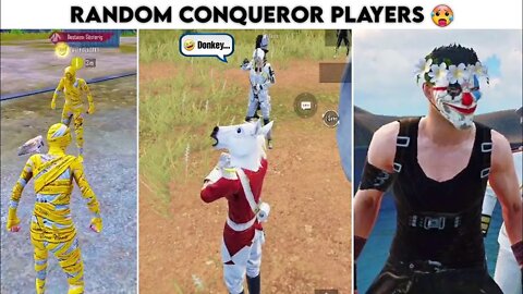 Pubg Mobile Attitude 😈 With Revenge Kill Random Conqueror Player 😮 | Part 7 | Xbot 2.0