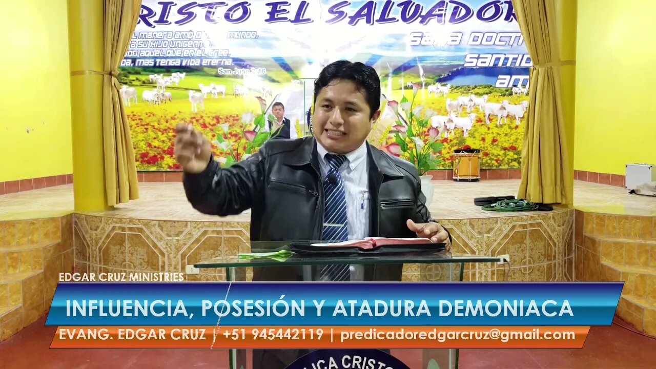 Influencia, Posesión y Atadura Demoniaca - EDGAR CRUZ MINISTRIES