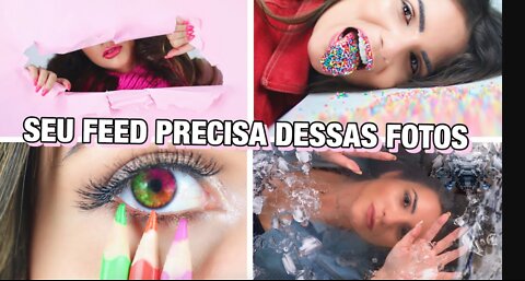 Ideias criativas e estilosas de fotos para o seu feed!