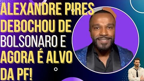 Alexandre Pires debochou de Bolsonaro e agora recebe visita da PF!