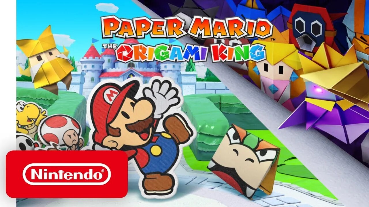 Cena DELETADA de PAPER MARIO ORIGAMI KING no Rk Play