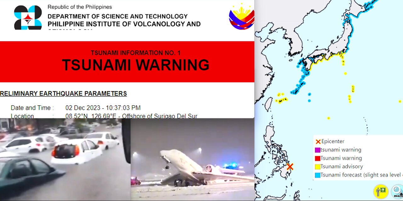 EMERGENCY ALERT 7.7 QUAKE & TSUNAMI WARNING!