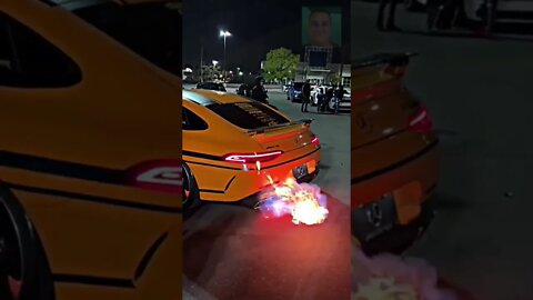 Mercedes catch on fire !#mercedes #fire ##car