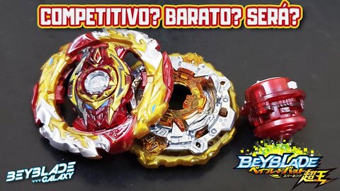 Testando 049 - WORLD SPRIGGAN .Xt+ 2B contra 3 combos - Beyblade Burst ベイブレードバースト