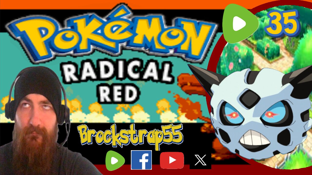 Pokémon Radical Red Nuzlocke Ep. 35 : 4th Gym Prep!