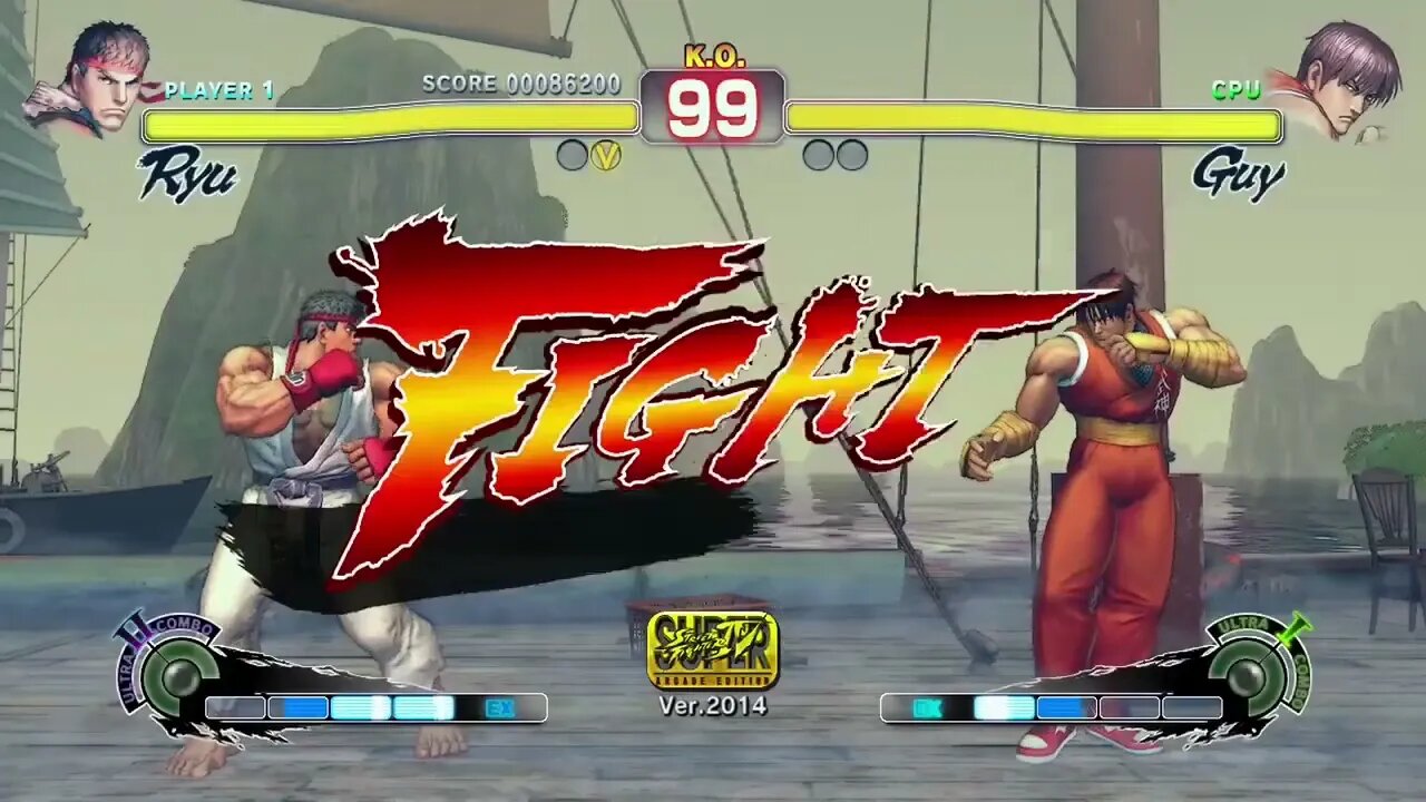 Ryu vs Guy | Street fighter IV