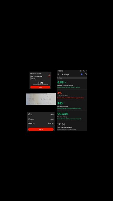 #Doordash Top Dasher 👨‍🚒 #Fugetaboutit Top 🤡 Trasher All Day !!! 💪 😎 👍 💯