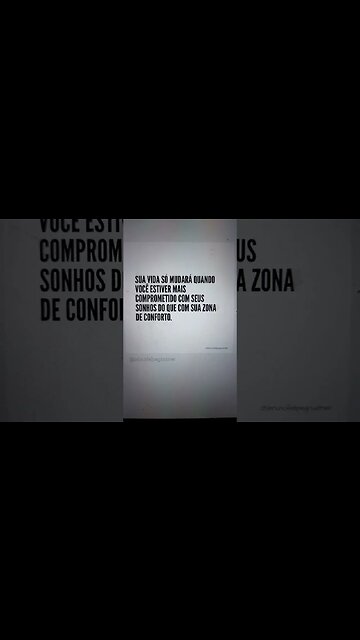 Comprometa se com seus sonhos