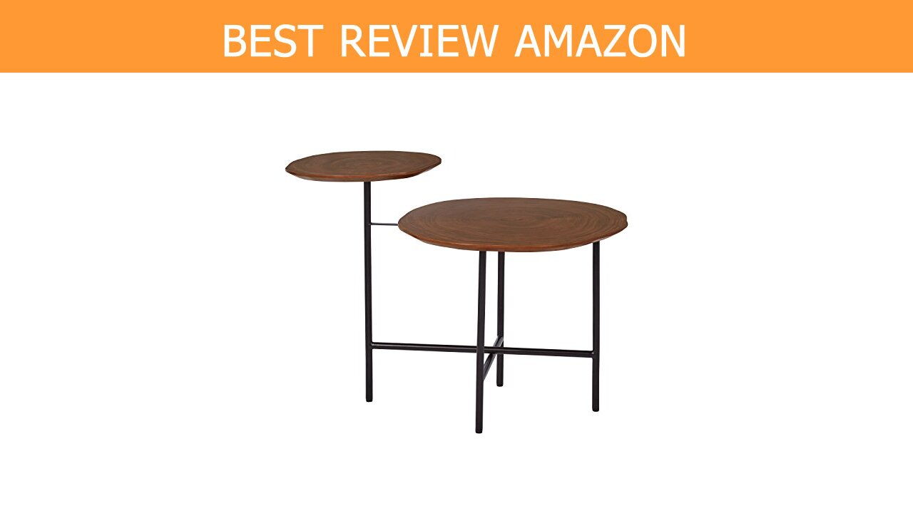 Rivet Modern Metal 2 Tiered Walnut Review