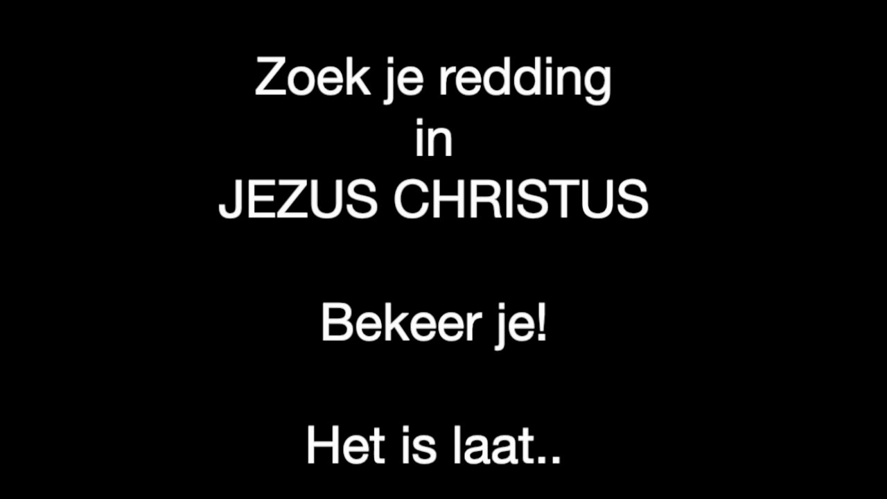 Een waarschuwing