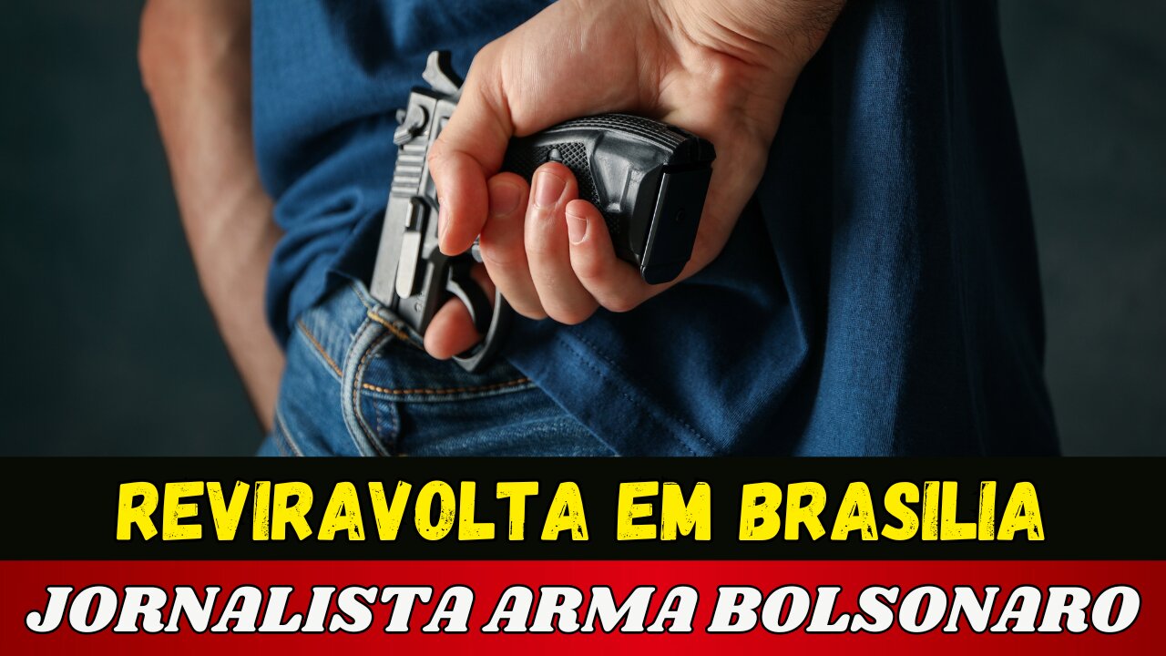 REVIRAVOLTA - JORNALISTA DO UOL 'ARMA' BOLSONARO