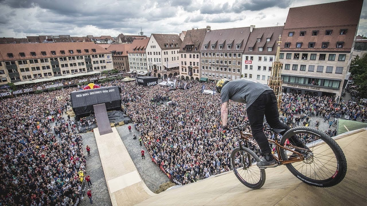 Nicholi Rogatkin goes full send with a 1440 at Red Bull District Ride