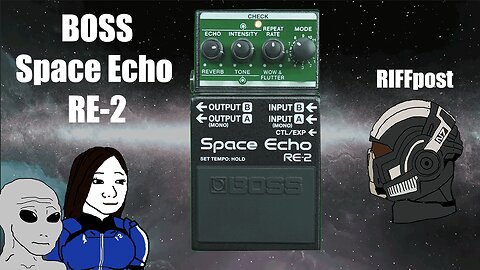 RIFFpost: BOSS Space Echo RE-2 (reverb + delay + echo)