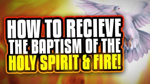 What is the FIRE of the Holy Spirit? Why you NEED IT.