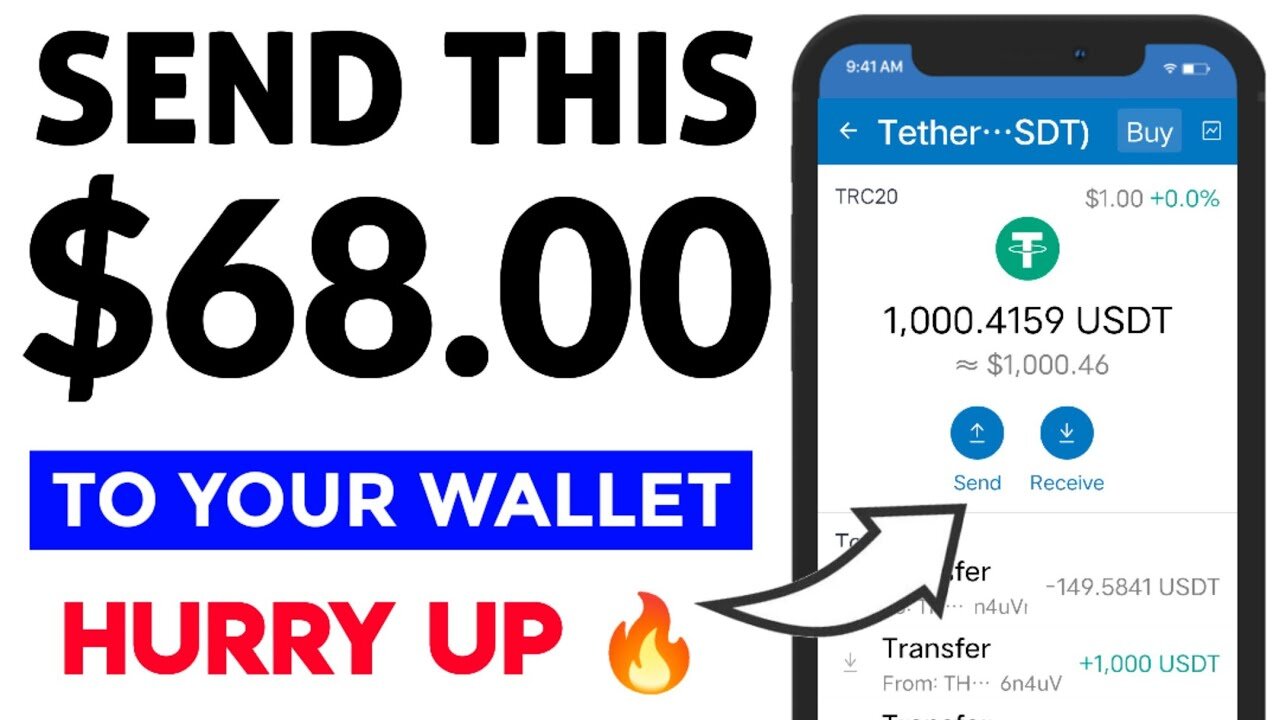 SEND THIS $68 USD To Your Trust Wallet Account | no investment