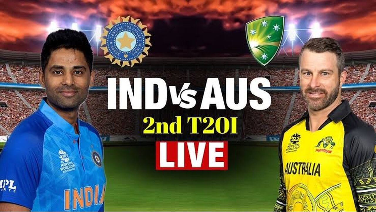 INDIA VS AUSTRALIA SECOND T20 MAC